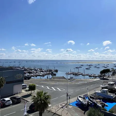 Appartement Résidence Les Huniers - T3 Avec Vue Imprenable Sur Le Bassin D'arcachon Mae-9574